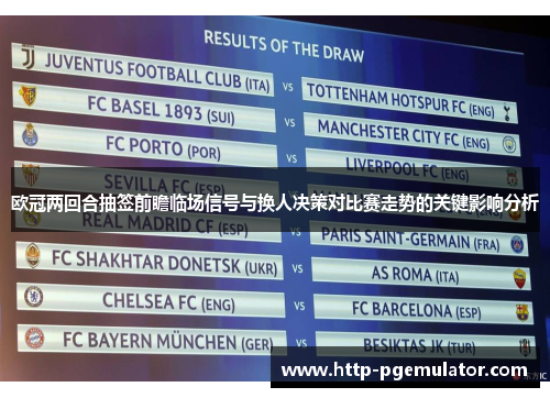 欧冠两回合抽签前瞻临场信号与换人决策对比赛走势的关键影响分析
