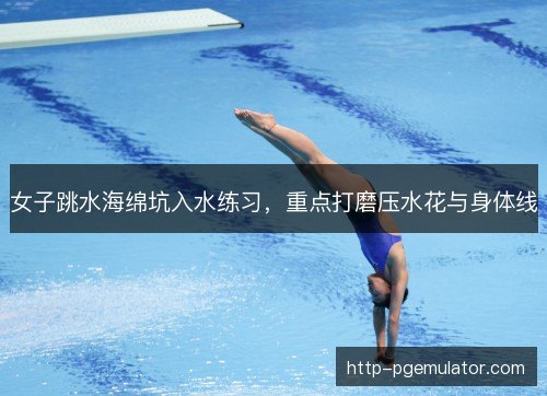女子跳水海绵坑入水练习,重点打磨压水花与身体线 女子跳水海绵坑入水练习,重点打磨压水花与身体线